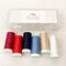 Craftsy Stash Builder Pima Thread Set Bundle Star Spangled Collection 6 spools
